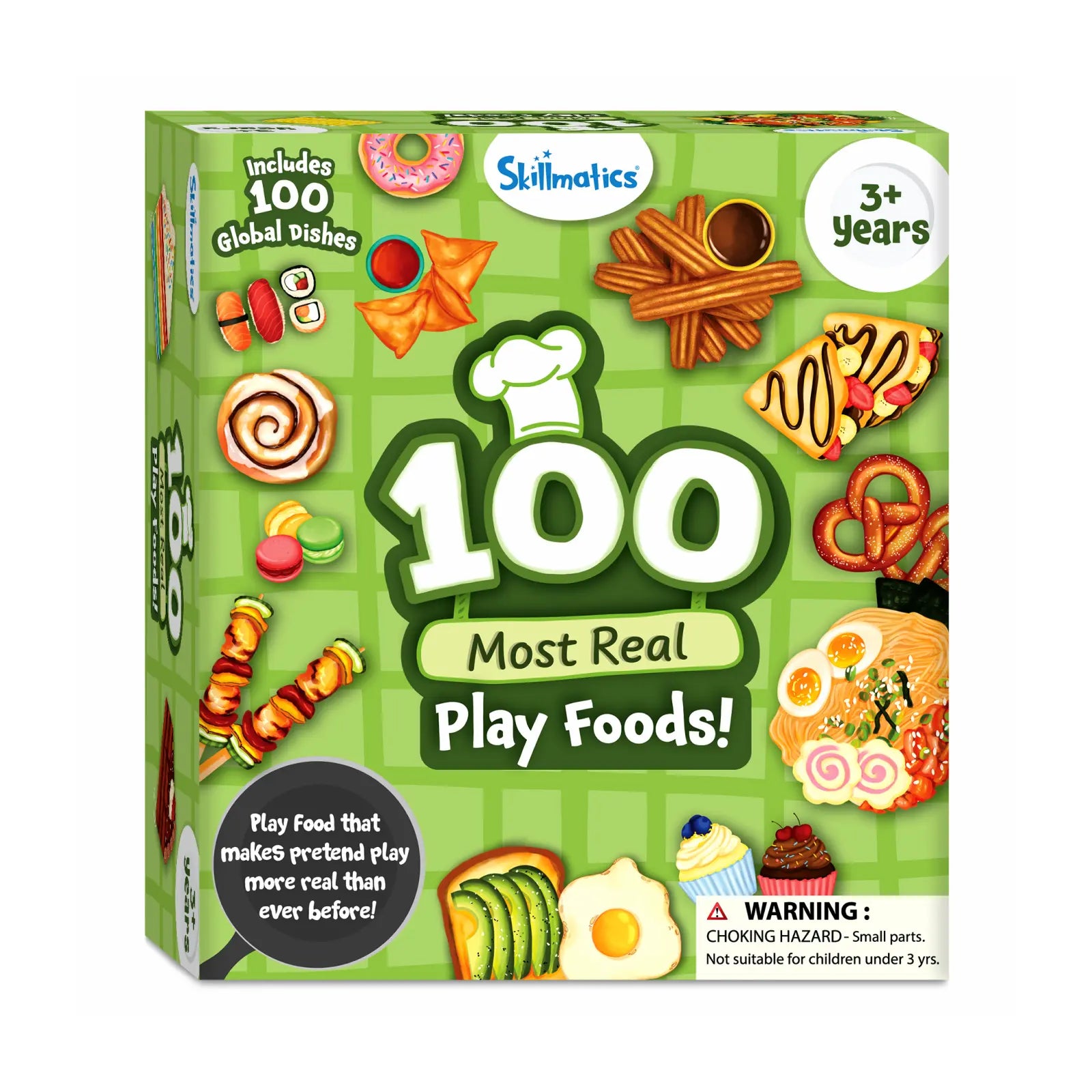 Buy 100 Most Real Play Foods | Play Food for Realistic Pretend Play ...