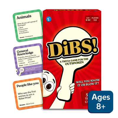 Dibs | Exciting Trivia Card Game (ages 8+)