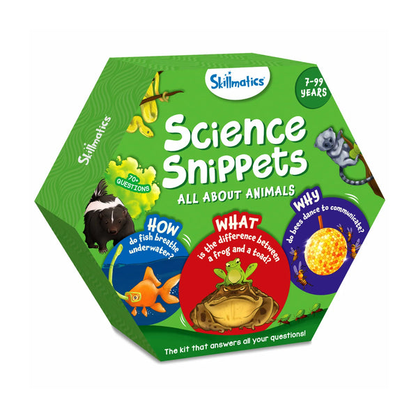 Flash Cards Science Snippets Kit | All About Animals (ages 7+)