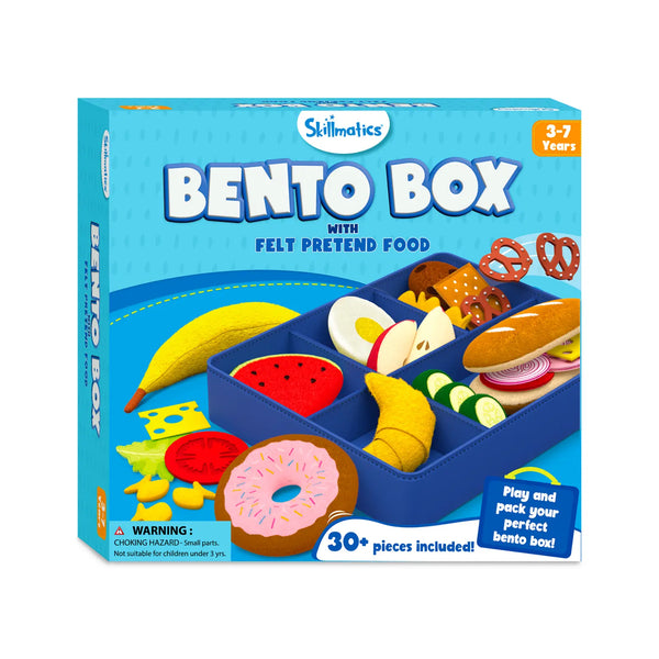 Bento Box Blue - Pretend Play Kitchen Toys (ages 3-7)