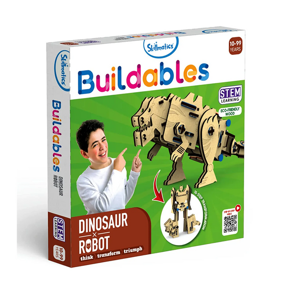 Buildables Dinosaur x Robot | STEM construction toys (ages 10+)