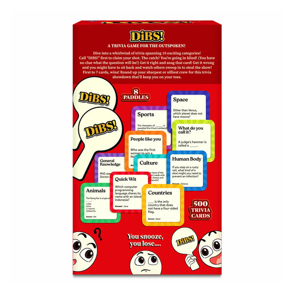 Dibs | Exciting Trivia Card Game (ages 8+)