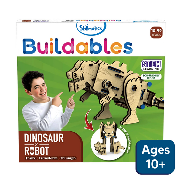 Buildables Dinosaur x Robot | STEM construction toys (ages 10+)