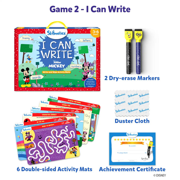 Disney Write & Wipe Combo (Ages 3-6)