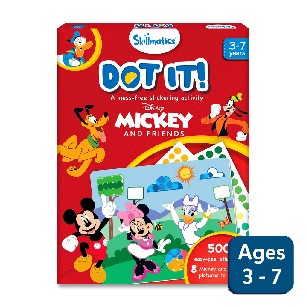 Dot it! - Mickey And Friends | No Mess Sticker Art (ages 3-7)