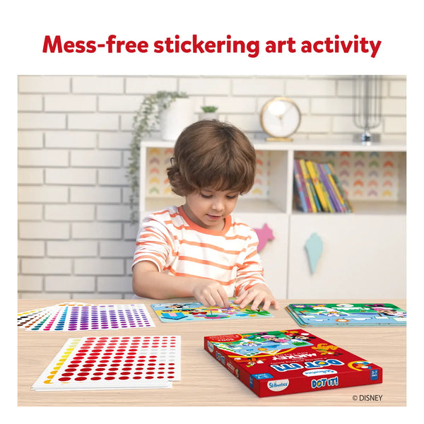 Dot it! - Mickey And Friends | No Mess Sticker Art (ages 3-7)