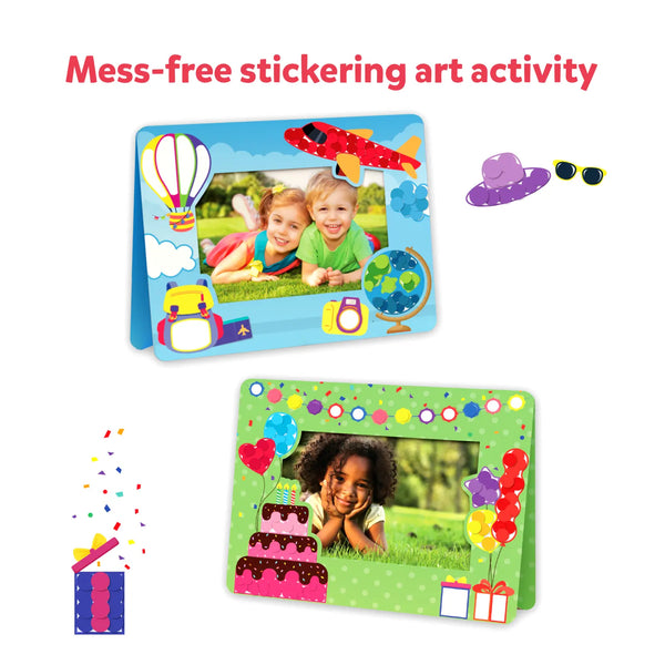 Dot it! - Photo Frames | No Mess Sticker Art (ages 3-7)