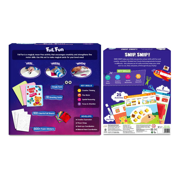 Foil and Snip Creative Kit (Ages 3-9)