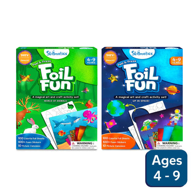 Foil Fun: Space Safari Combo | No Mess Art Kit (ages 4-9)