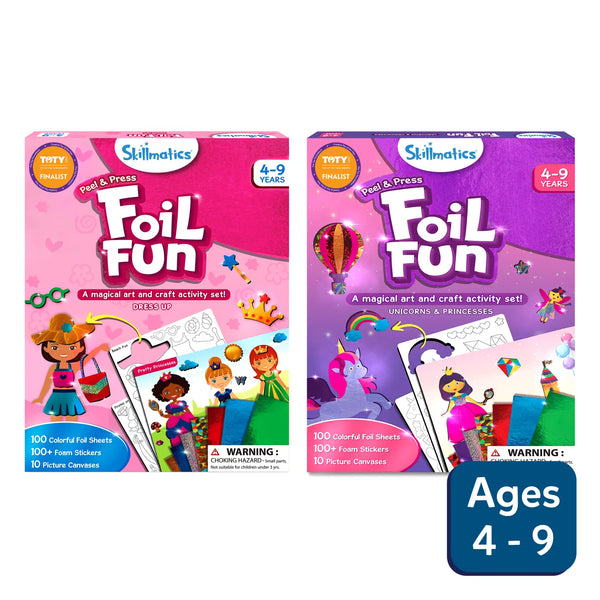 Foil Fun: Whimsical Wonderland Combo | No Mess Art Kit (ages 4-9)