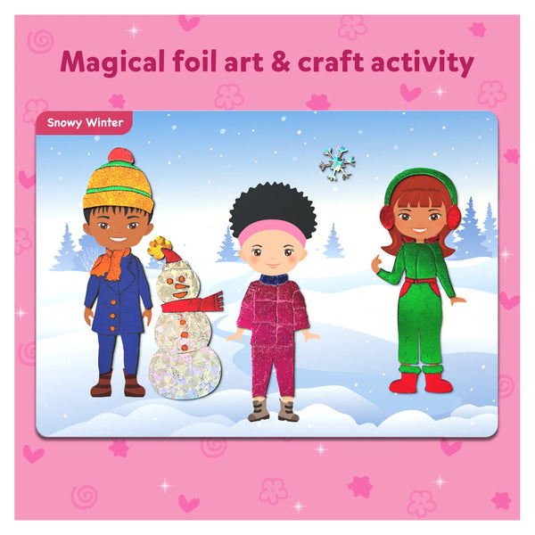 Foil Fun: Whimsical Wonderland Combo | No Mess Art Kit (ages 4-9)