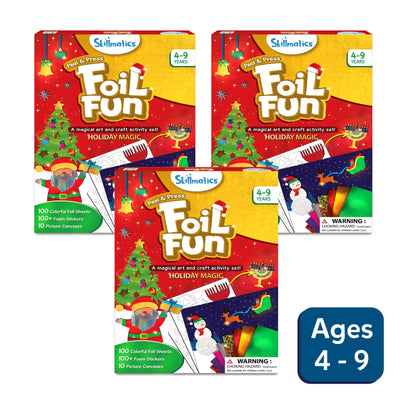 Triple the Foil Fun Holiday Magic Bundle (ages 4-9)