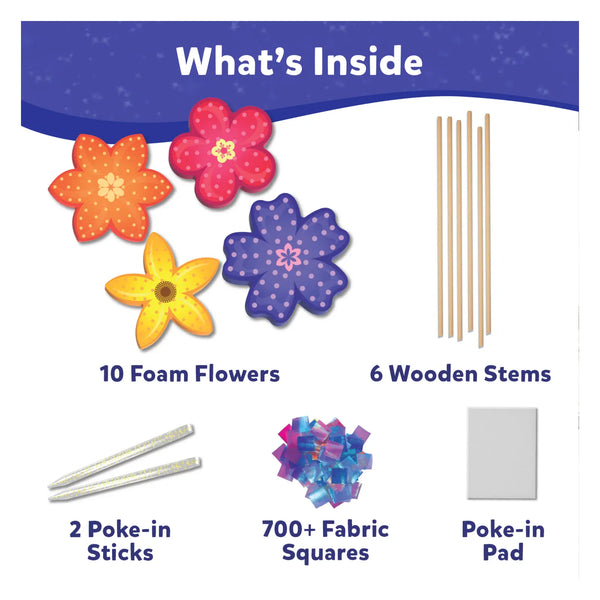 Poke-in Art: Flower Bouquet | No Mess Art for Kids (ages 4-9)