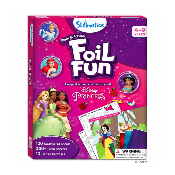 Foil Fun Disney Princess | No Mess Art Kit (ages 4-9)