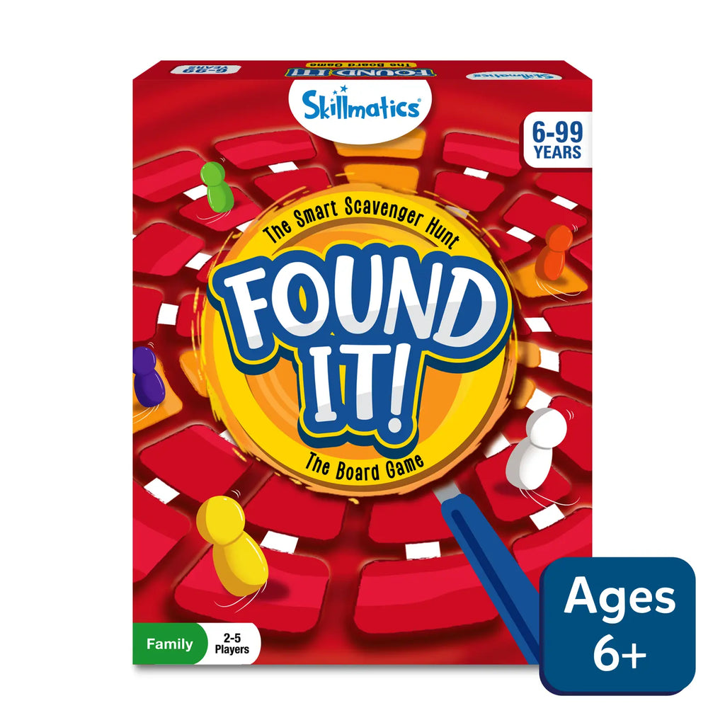 Found It Board Game | Smart scavenger hunt (ages 6+)