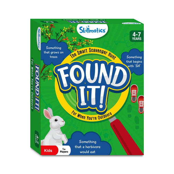 Found It! Outdoor Edition | Smart scavenger hunt (ages 4-7)