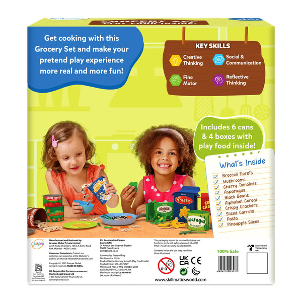 Grocery Set | Play Food for Realistic Pretend Play (ages 3-7)