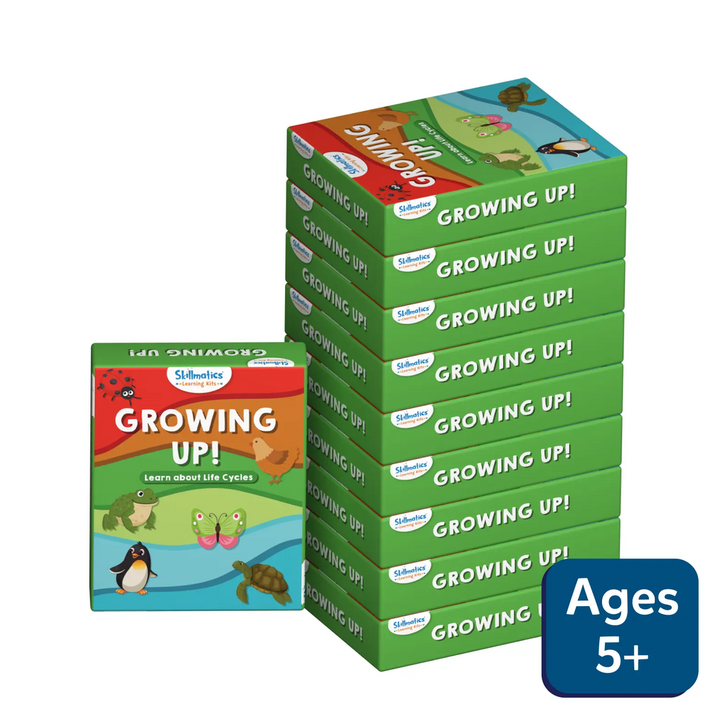 Growing Up! - Learn about Life Cycles | Pack of 10 (ages 5+)