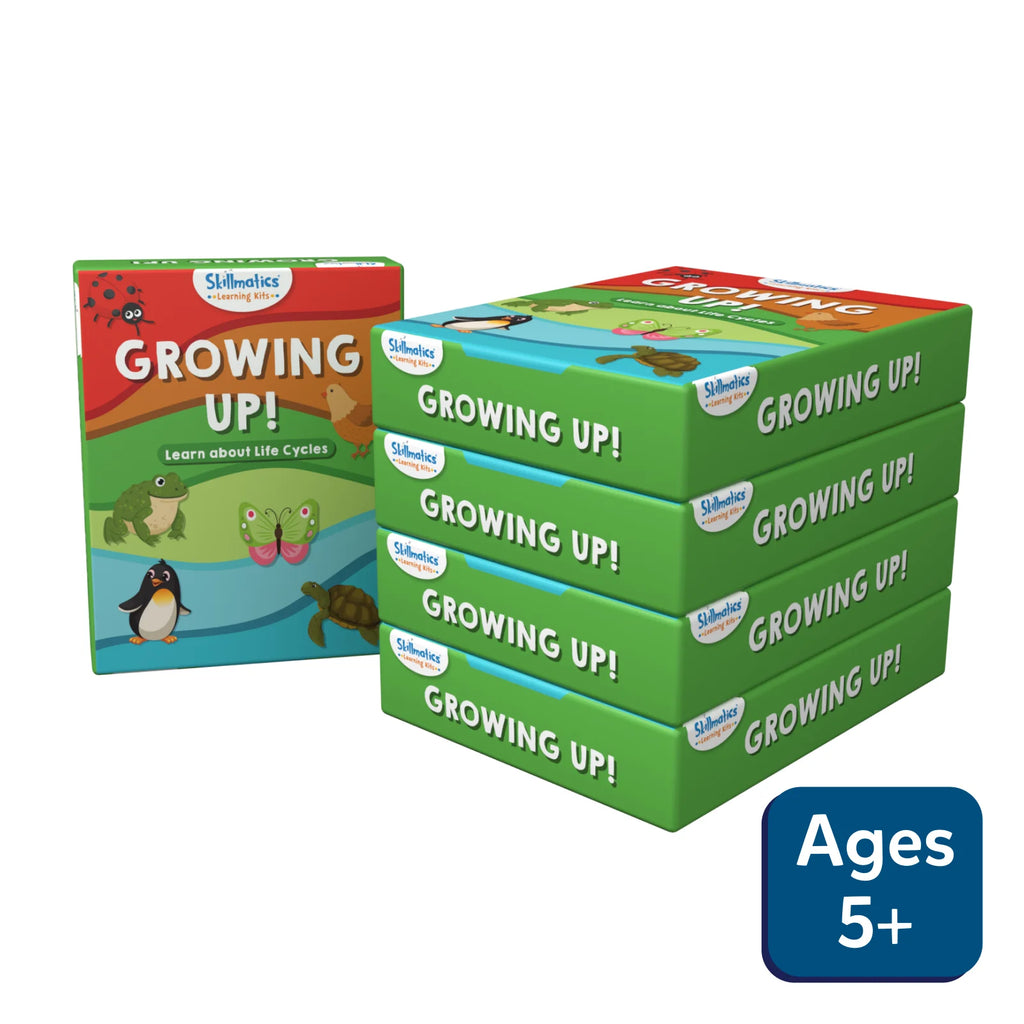 Growing Up! - Learn about Life Cycles | Pack of 5 (ages 5+)