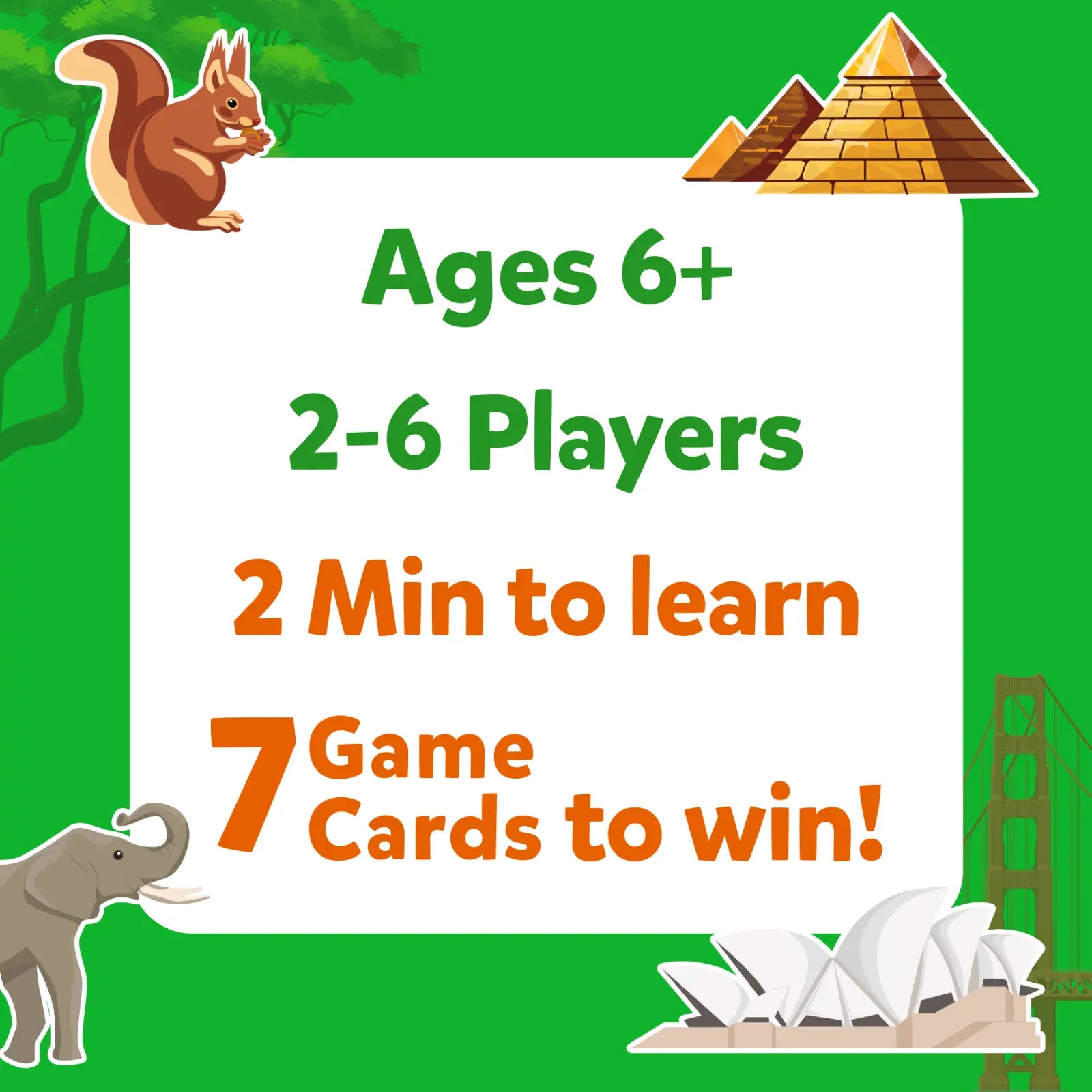 Guess in 10 Combo: Animal Planet + Countries of the World (ages 6+) –  Skillmatics