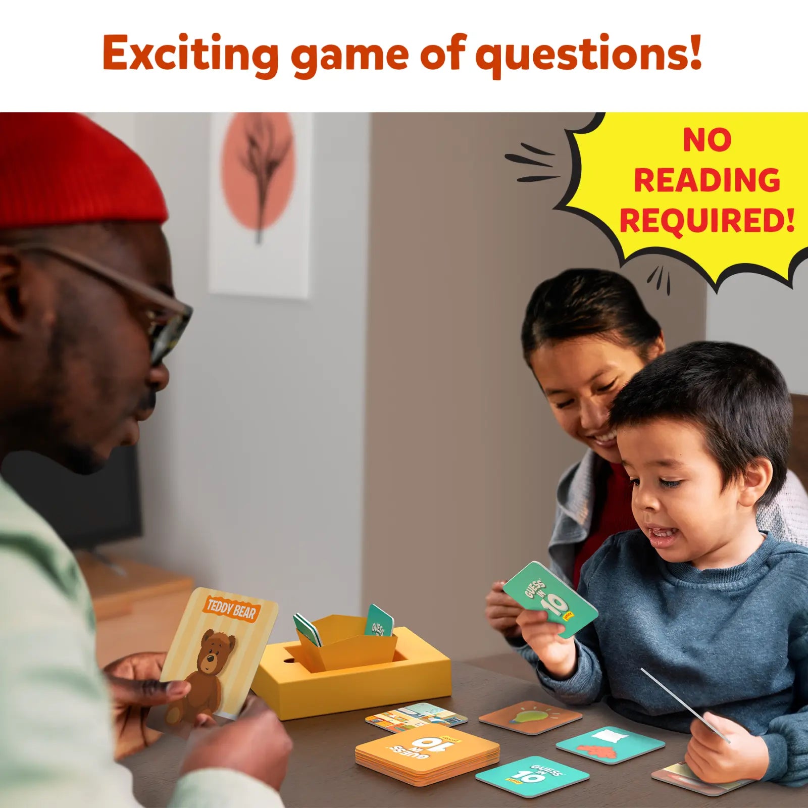 Guess in 10 Junior: Inside My House | Trivia card game (ages 3-6) –  Skillmatics