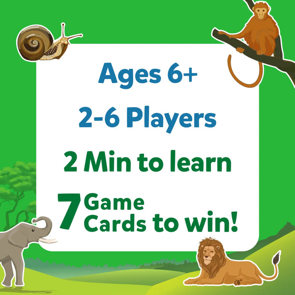 Guess in 10: Animal Kingdom | Trivia card game (ages 6+)