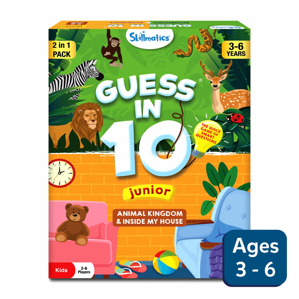 Guess in 10 Jr. - Animal Kingdom & Inside my House Combo