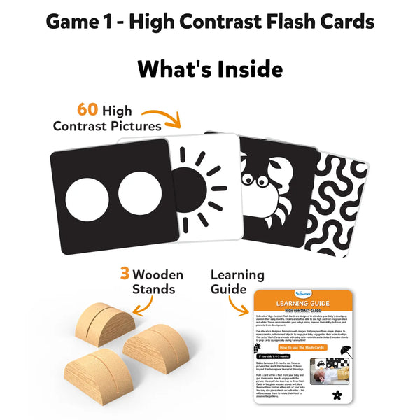 High Contrast Essentials Bundle (ages 0-18 months)