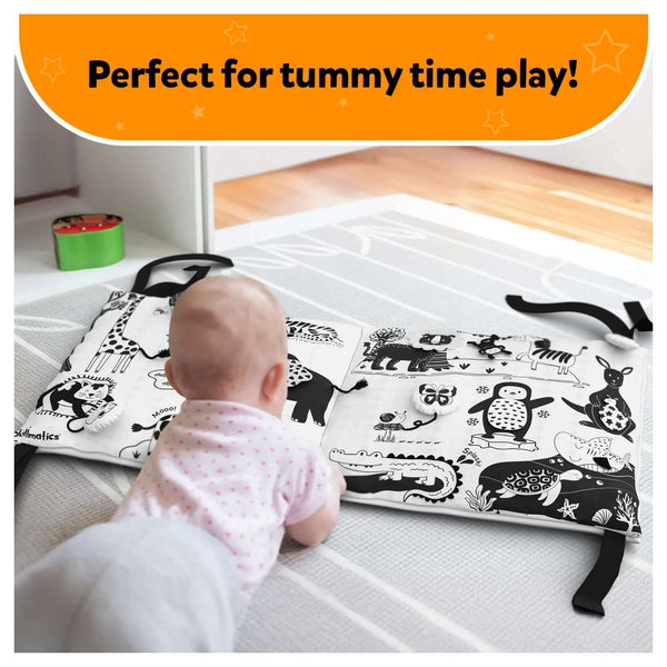 High Contrast Sensory Cloth Mat (0-18 months)