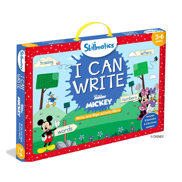 I Can Write Disney Junior Mickey Mouse | Reusable Activity Mats (ages 3-6)