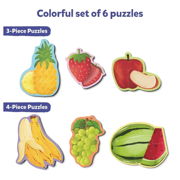 My First Puzzle Set: Fruit Fun (ages 3-6)