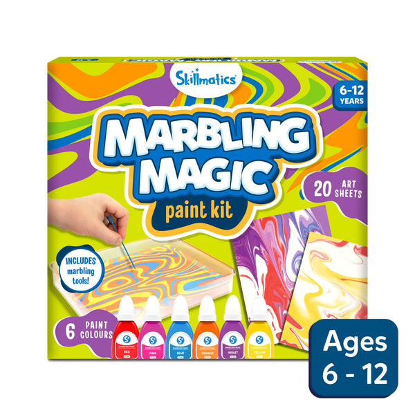 Marbling Magic Paint Kit | Water Marbling Kit (ages 6-12)