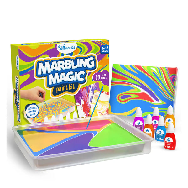 Marbling Magic Paint Kit | Water Marbling Kit (ages 6-12)