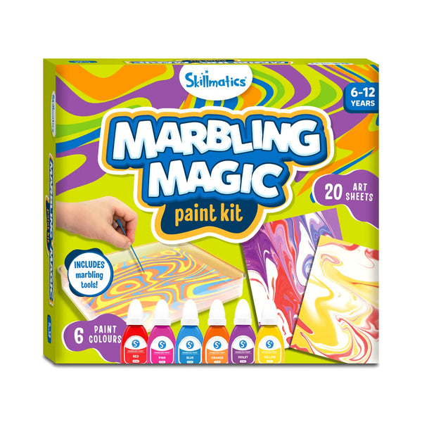 Marbling Magic Paint Kit | Water Marbling Kit (ages 6-12)