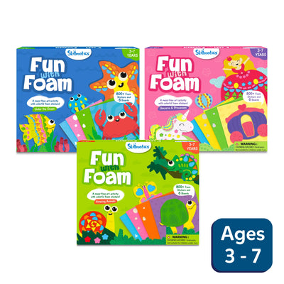 Fun with Foam: Mega Combo | 3D Sticker Activity (ages 3-7)