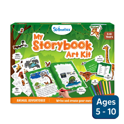 My Storybook Art Kit - Animal Adventures (ages 5-10)