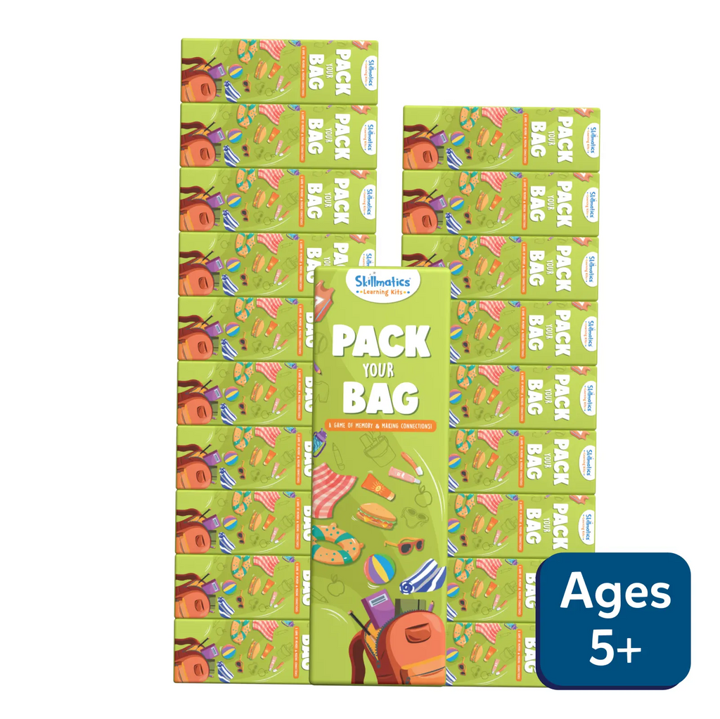 Pack Your Bags - A Game of Memory & Making Connections | Pack of 20 (ages 5+)