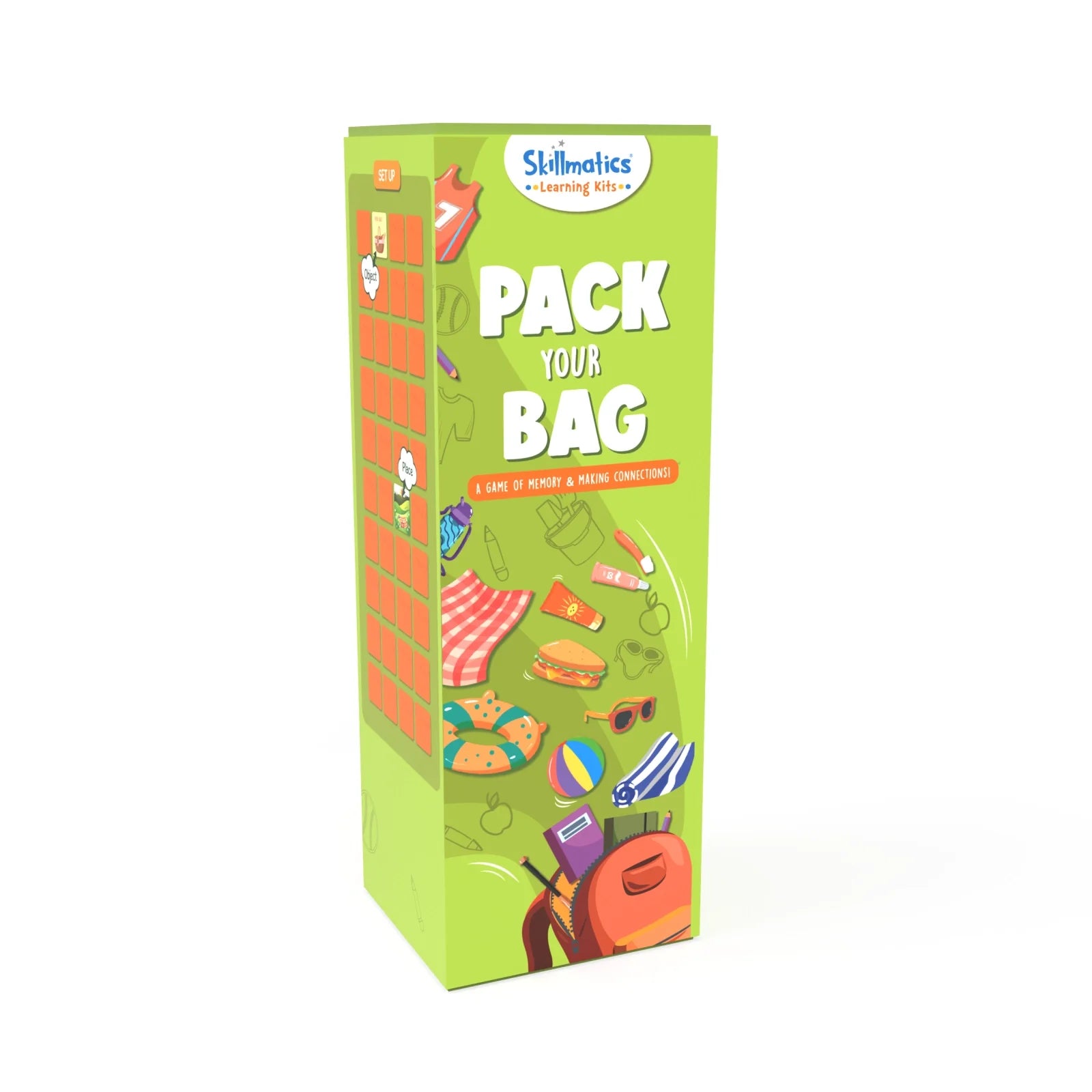 Pack Your Bags - A Game of Memory & Making Connections | Pack of 5 (ages 5+)