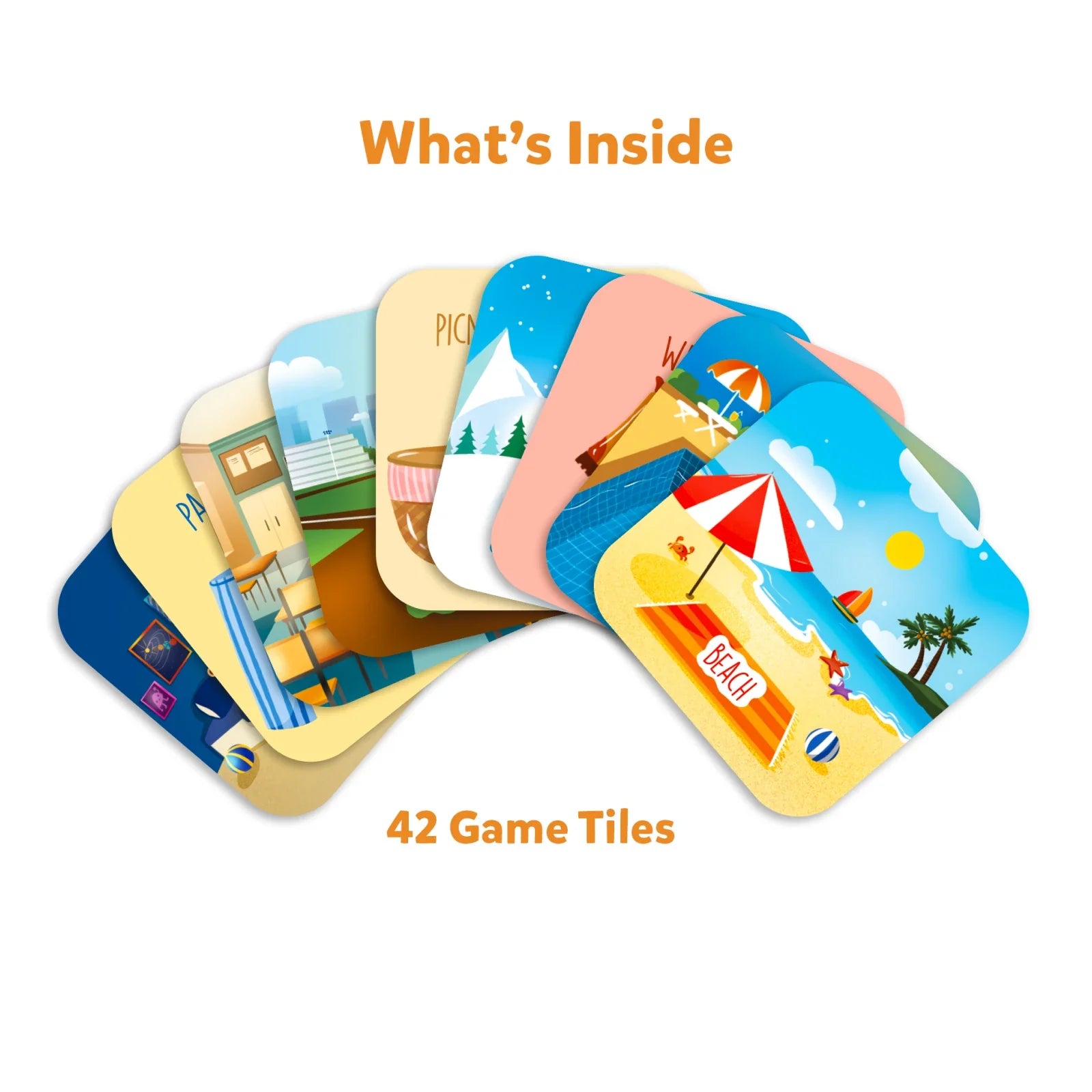 Pack Your Bags - A Game of Memory & Making Connections | Pack of 5 (ages 5+)