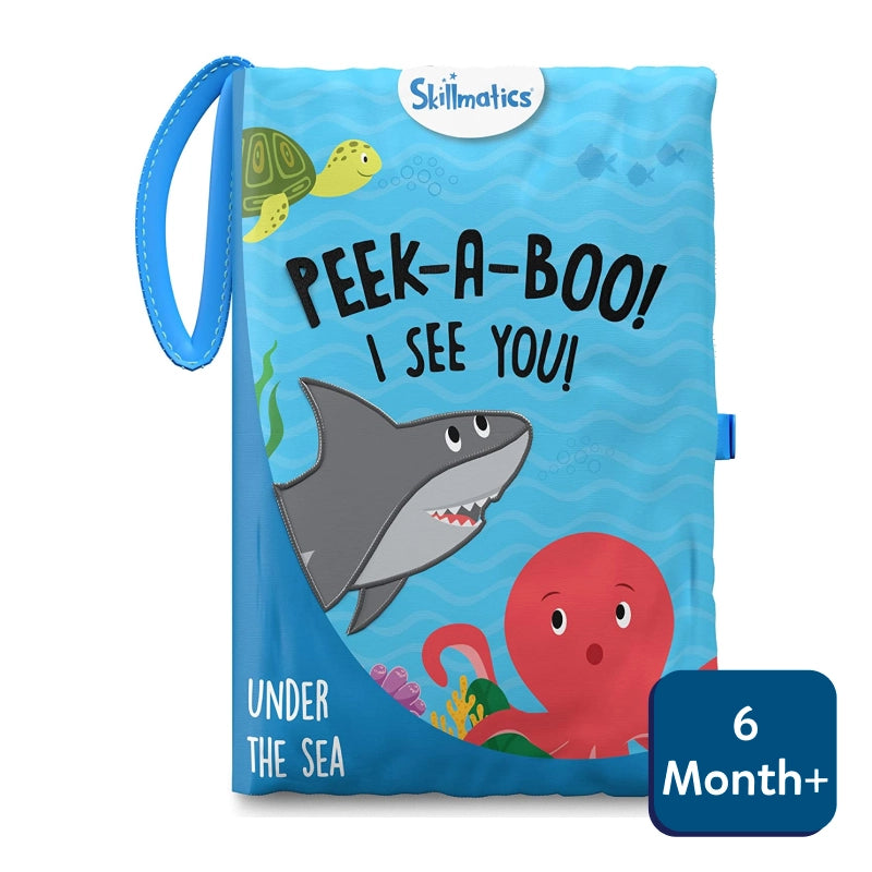 Peek-A-Boo: Under The Sea | Interactive Cloth Book (Ages 6+ months)