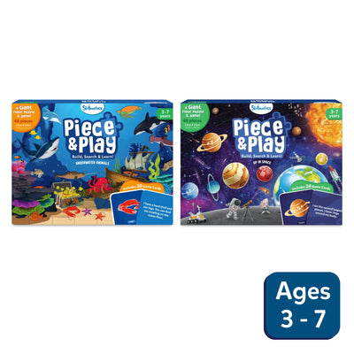 Piece & Play: Combo | Floor Puzzle & Game (ages 3-7)