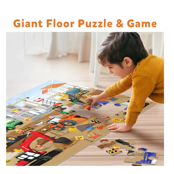 Piece & Play: Pack of 3 | Floor Puzzle & Game (ages 3-7)