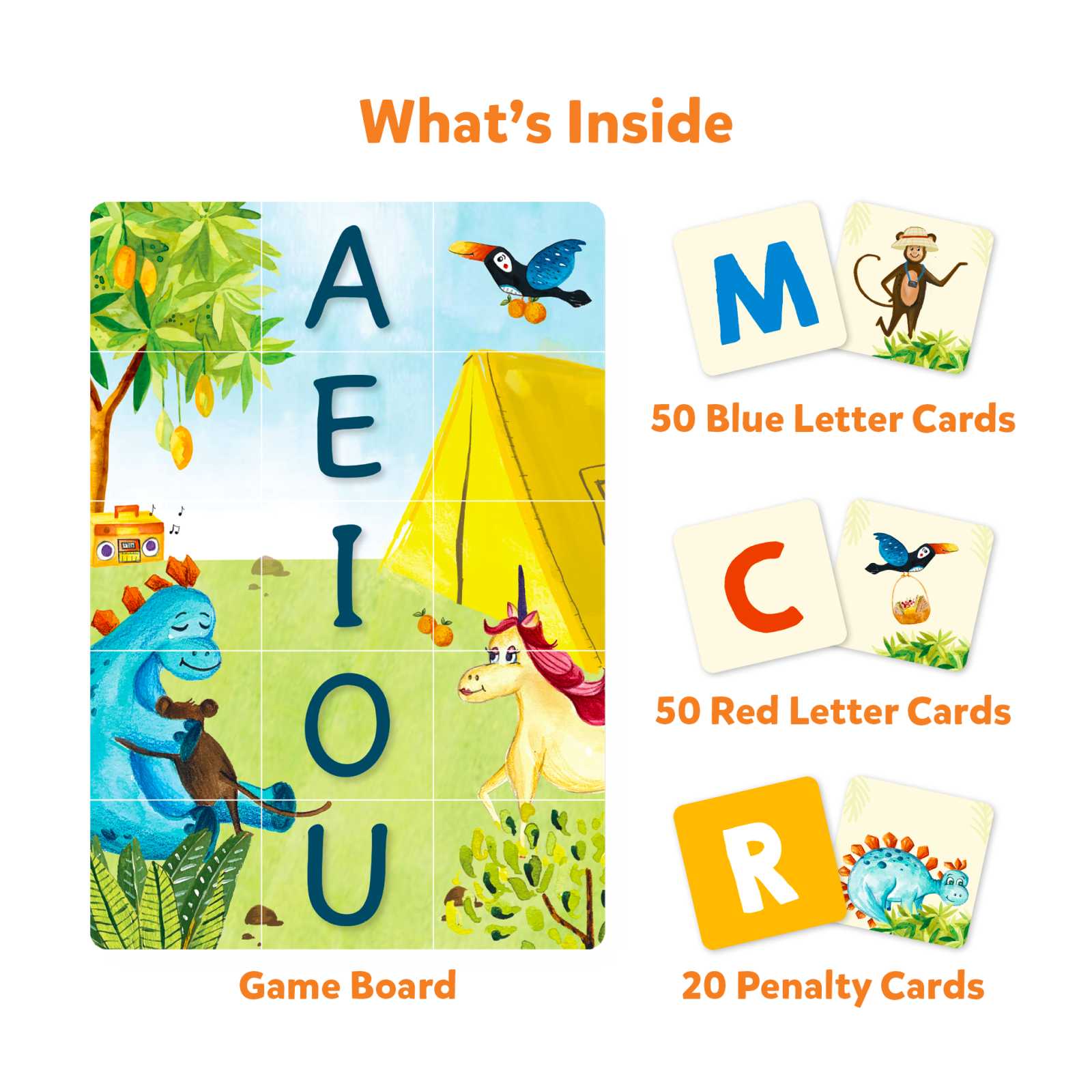 Pitch Your Letters - & Learn to Spell | Pack of 5  (ages 5+)