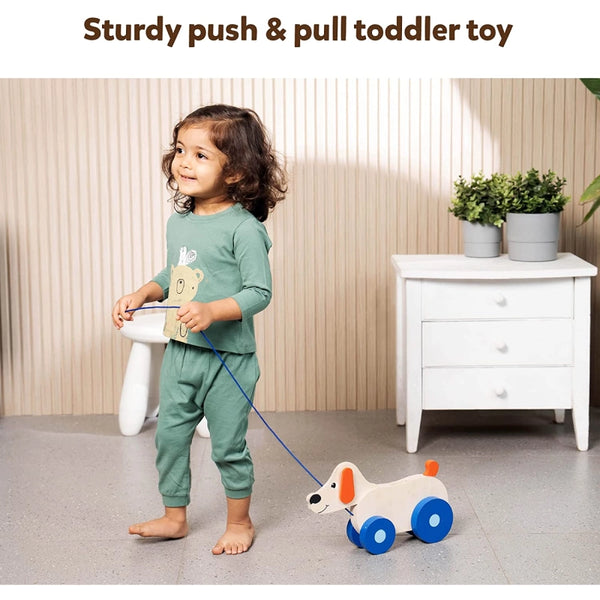 Pooping Puppy | Pull-along Toddler Toy (18 months+)