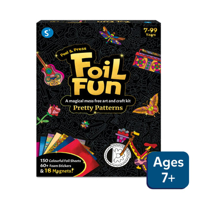 Foil Fun Pretty Patterns | No Mess Art Kit (Ages 7+)