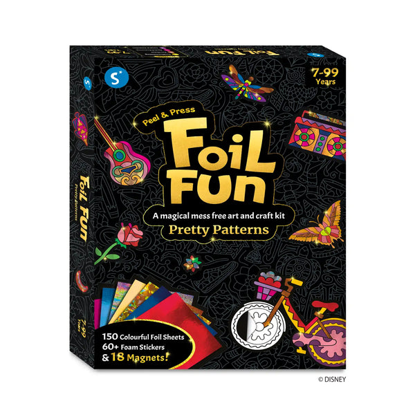 Foil Fun Pretty Patterns | No Mess Art Kit (Ages 7+)