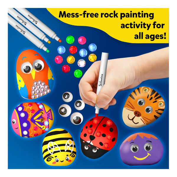 Rock Painting Kit | No Mess Art & Craft Activity (ages 4-12)