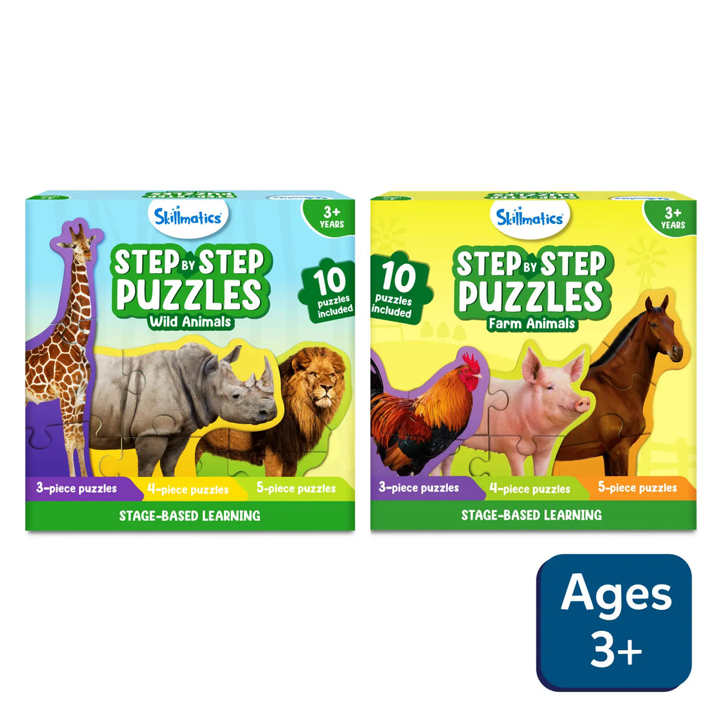 Step By Step Puzzle: Combo (ages 3+)