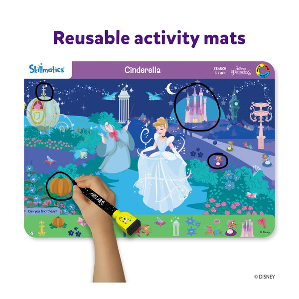 Search & Find Disney Princesses | Reusable Activity Mats (ages 3-6)