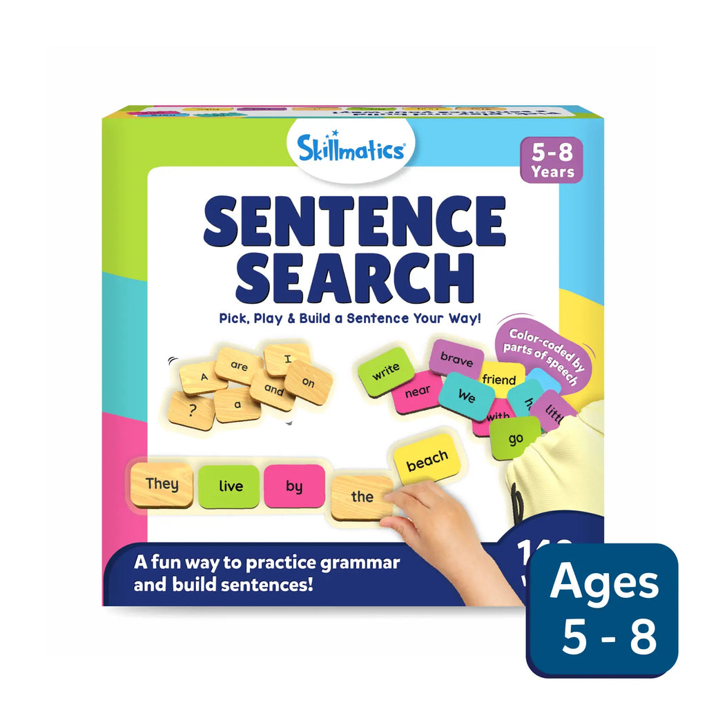 Sentence Search | Sentence Building Activity (ages 5-8)